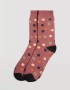 Γυναικείο Ζευγάρι Ισοθερμική  Κάλτσα Ysabel Mora Y12882  βαμβακερή Πουά, ΣΑΠΙΟ ΜΗΛΟ